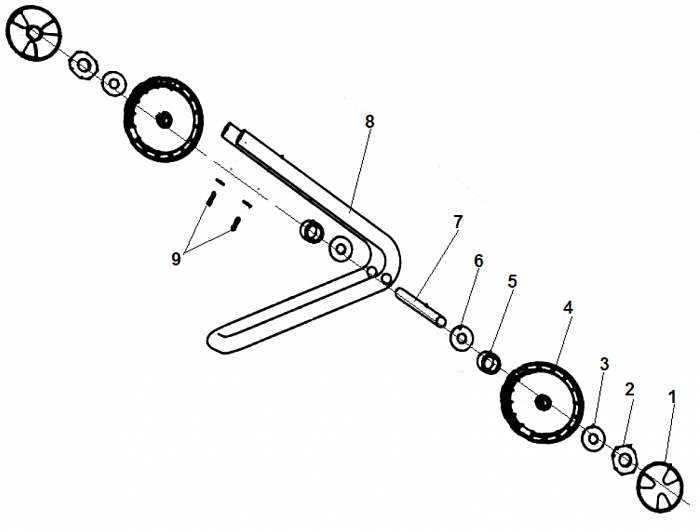 4 КОЛЕСА ИЗМЕЛЬЧИТЕЛЬ ЭЛЕКТРИЧЕСКИЙ CHAMPION SH250