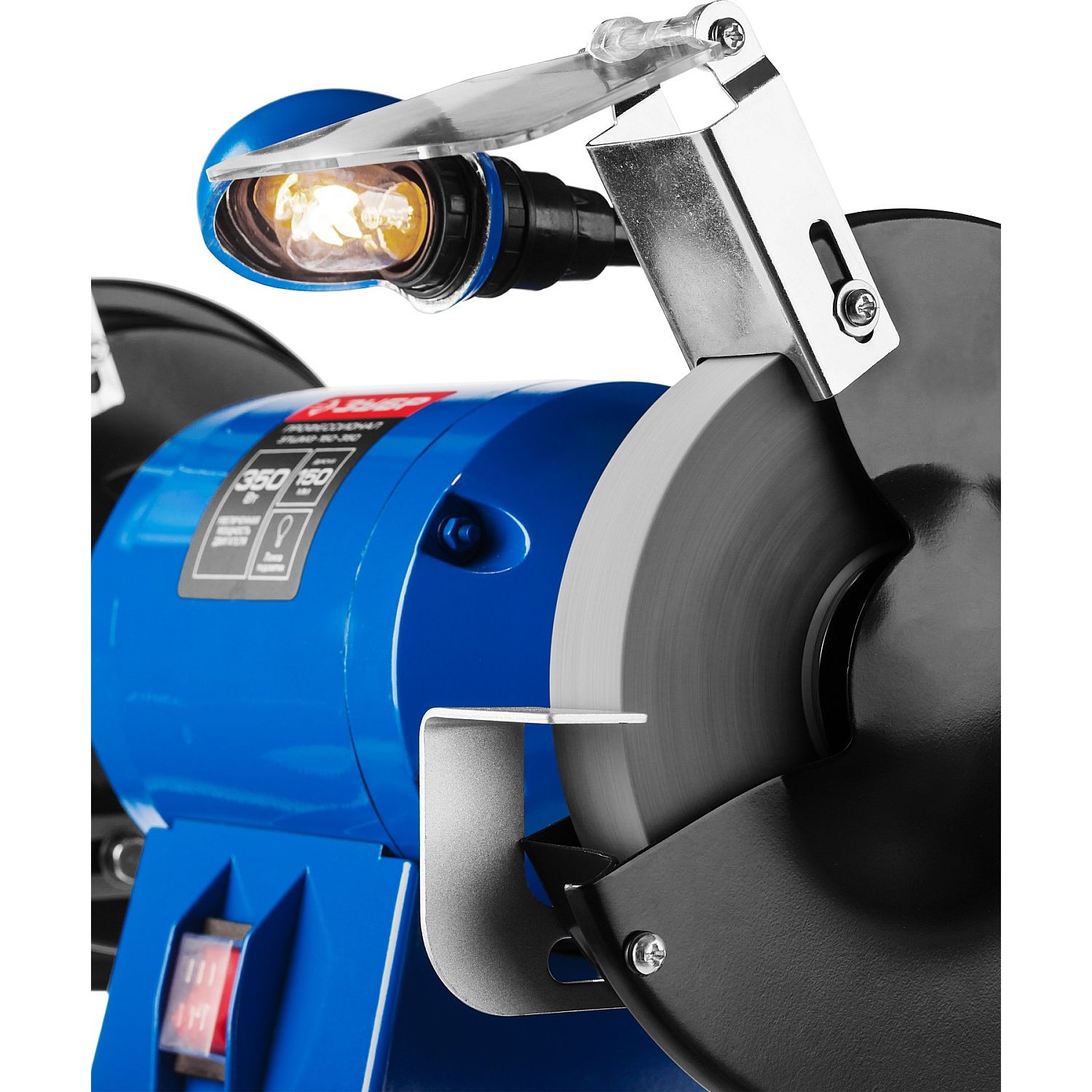 Точило с фонарем ЗТШМЭ-150-350