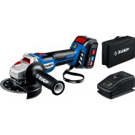 Бесщеточная УШМ, 1 АКБ (4 Ач), в сумке AB-125-41