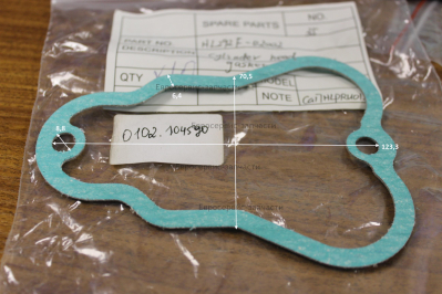 Прокладка крышки головки блока , HL292F-02002 , ДЭС12000ЕМ