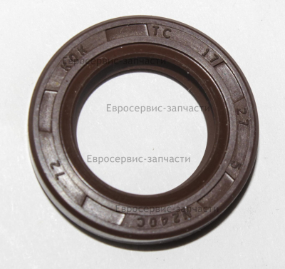 Сальник d17XD27x5 : d16 D27.3 h5 Цвет коричневый