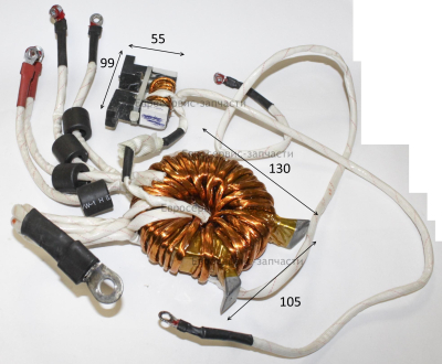Трансформатор в сборе (вкл. поз.36,43)