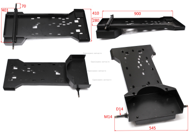 Лоток для газовых баллонов
