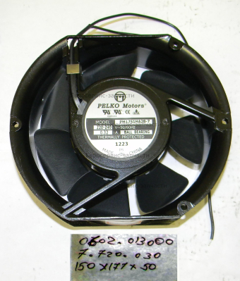 Вентилятор 170х150х51, 220В, 0.32А. 7.720.030. АИС 60К