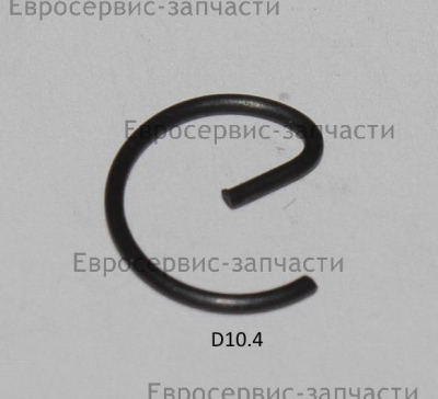 Кольцо стопорное для отверстия d9, D0.8, G-обр. T 33