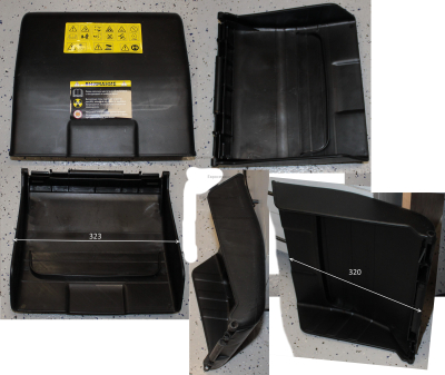 Крышка задняя