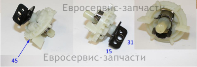 Шестерня регулятора оборотов. 171750024-0001. K 4500L