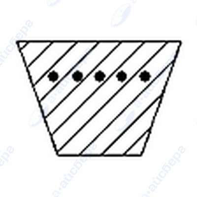 Ремень 3 L 454  Ardo 416002302