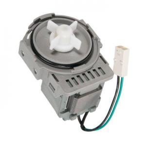 Насос  FUDI  без улитки 30W, круглый, 4 защелки, клемник на проводе ( ПММ GORENJE 385842  1030426 1034530 MIDEA 674000600154 )